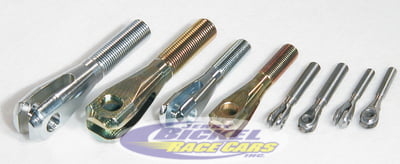 Threaded Clevis (1/2"-20 LH, Bolt 3/8", Slot 1/4")